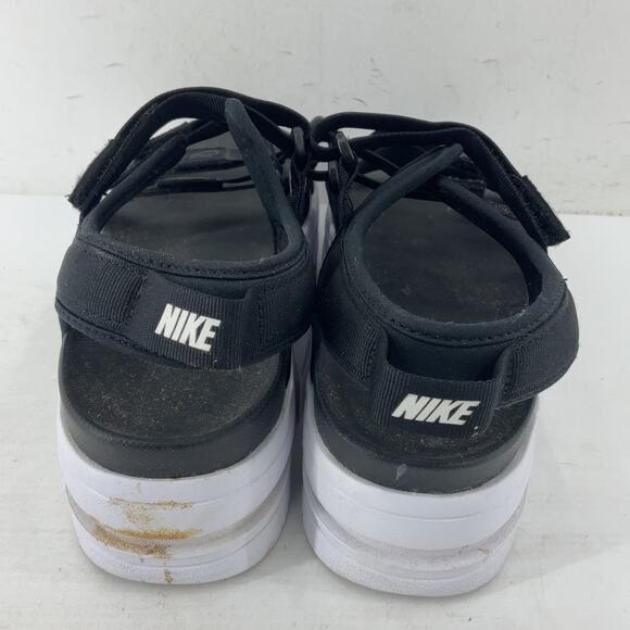 NWT Nike Icon Hook And Loop Black Strappy Platform Sandals Size 11 Women's - Picture 3 of 7